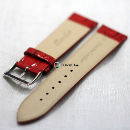 Ремешок из телячьей кожи Bandco красный RBC-025 - 5